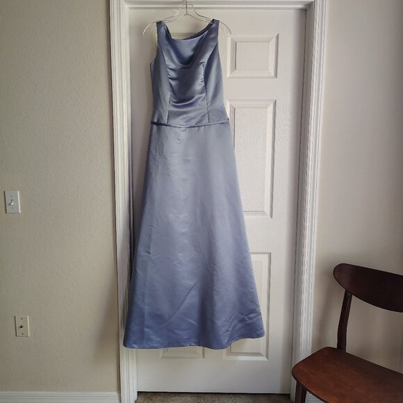 Bill Levkoff Formal Dress, Periwinkle, Size 10 - Picture 1 of 3